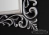 black silver ornamental mirror from Ornamental Mirrors Limited