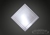 diamond shape decorative mirror with silver frame from Ornamental Mirrors Limited