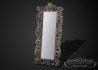 Silver Leaf Full Length Mirror Free Standing from Ornamental Mirrors Limited