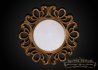 antique gold round mirror from Ornamental Mirrors Limited