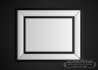 Black Edged Mirror from Ornamental Mirrors Limited