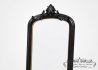 Ornate Black Free Standing Mirror from Ornamental Mirrors Limited
