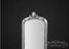 Silver Self Standing Mirror from Ornamental Mirrors Limited