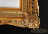Classic ornate gold mirror