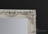 White Ornate Full Length Mirror Detail