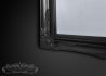 black ornate mirror from Ornamental Mirrors Limited